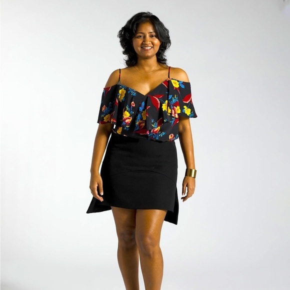 DIANE VON FURSTENBERG Vintage Womens Pure Silk Floral Print Blouse- Sz Large - Picture 6 of 6